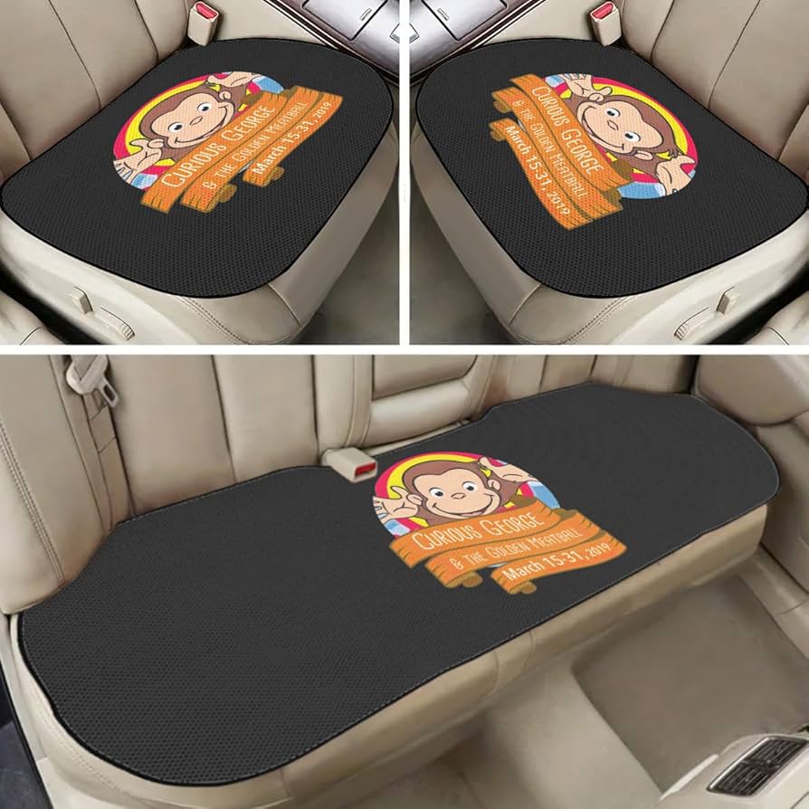 Amazon.co.jp: おさるのジョージ 車用アイスシルククッション